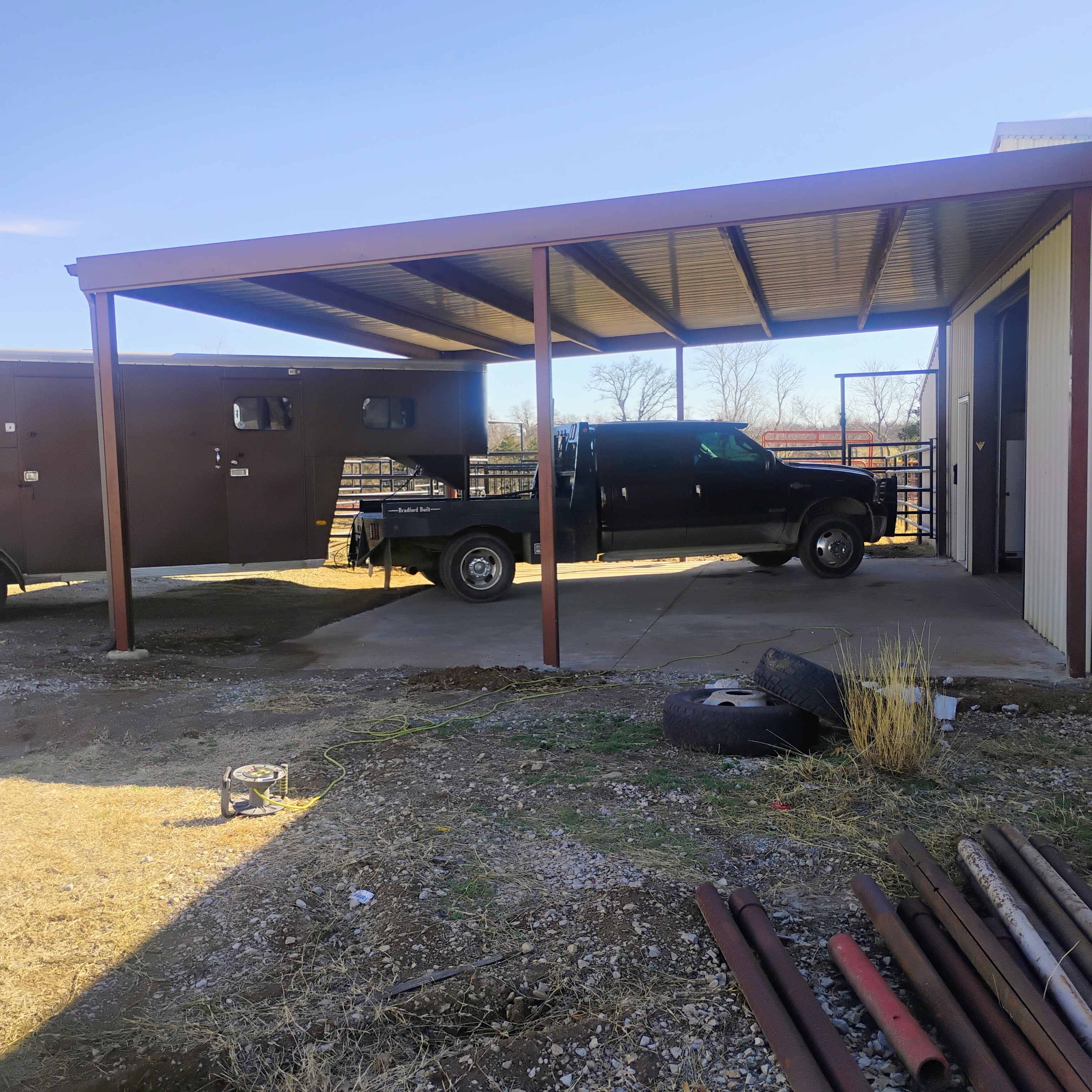 Metal carport by Forever Carports